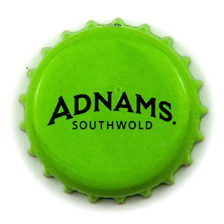 Adnams green crown cap