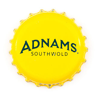Adnams yellow crown cap