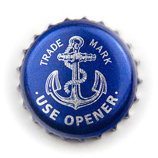 Anchor blue crown cap