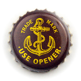 Anchor brown crown cap