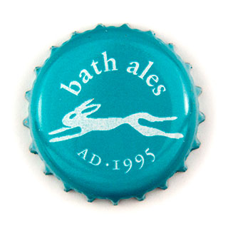 Bath Ales cyan crown cap