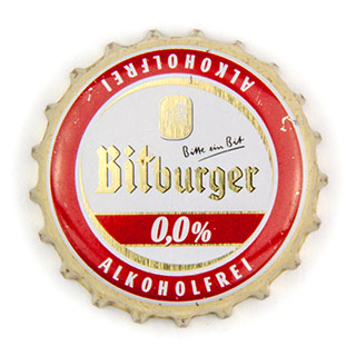 Bitburger Zero crown cap