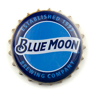 Blue Moon 2017 crown cap