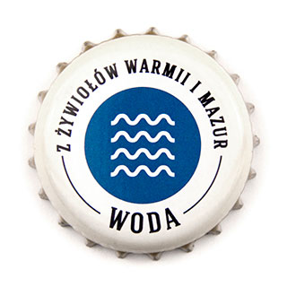 Braniewo Woda crown cap
