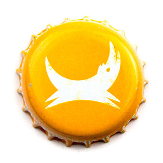 Brew Dog yellow crown cap