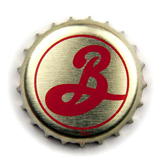 Brooklyn red on gold crown cap