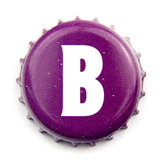 Brothers purple crown cap
