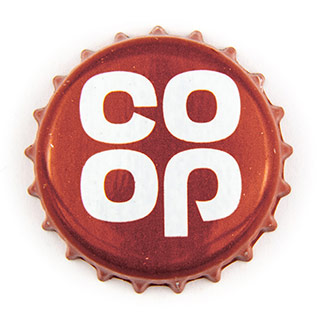 Co-op brown crown cap