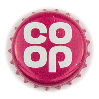 Co-op raspberry crown cap