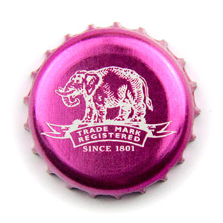Crabbie's purple crown cap