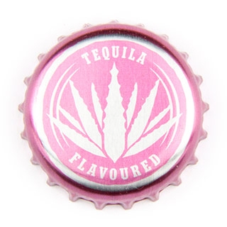 Desperados (leaves) pink crown cap