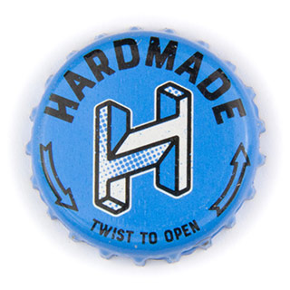 Hardmade blue crown cap