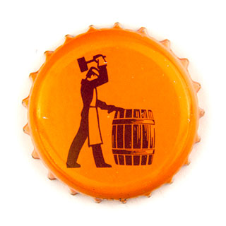 Harper's Brewing Co orange crown cap