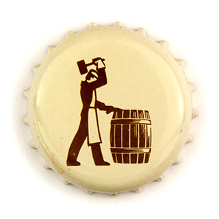 Harper's Brewing Co white crown cap