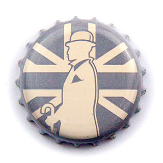Harry Brompton's grey crown cap