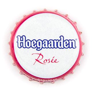Hoegaarden Rosee crown cap