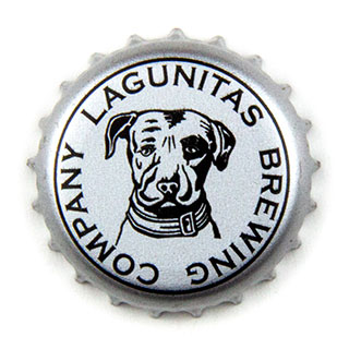 Lagunitas silver crown cap