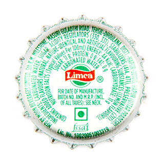 Limca crown cap