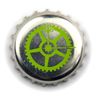 Meantime clock green crown cap