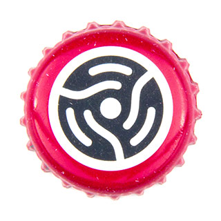 Orbit red crown cap