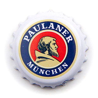 Paulaner white crown cap