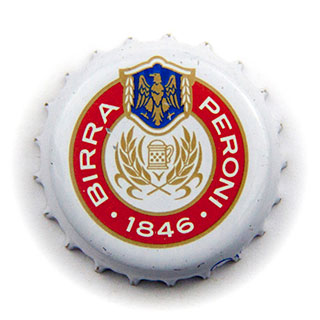 Peroni crown cap