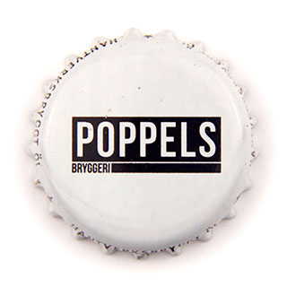 Poppels Bryggeri crown cap