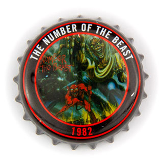 Robinson's Trooper Number of the Beast crown cap