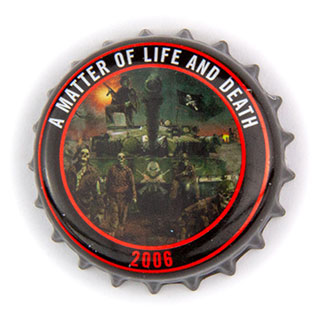 Robinson's Trooper Matter of Life and Death crown cap