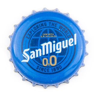 San Miguel 00 crown cap