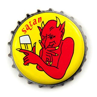 Satan Gold crown cap