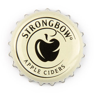 Strongbow (Poland) white crown cap