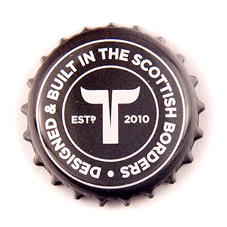 Tempest Brewing Co black crown cap