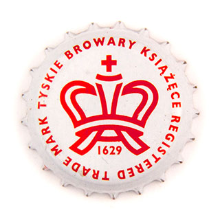 Tyskie 1629 crown cap