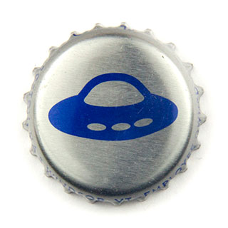UFO crown cap