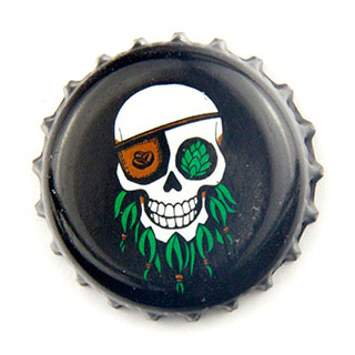 Weird Brew Co - Black Perle crown cap